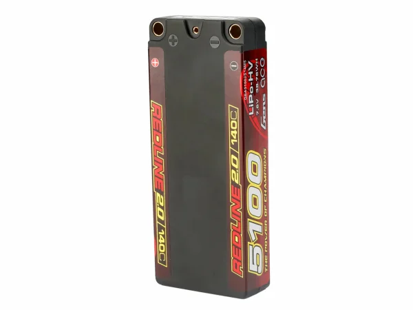 Gens Ace LiPo - HV Car Hard Case 2S1P 7.6V 5100mAh 140C with 5mm