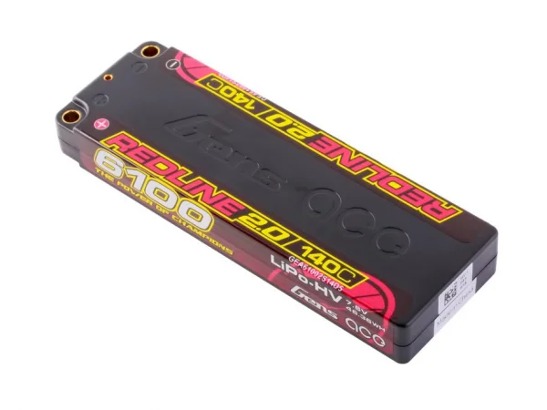 Gens Ace Redline 2.0 Race HV LiPo - 7.6V 6100mAh 140C RL2 - 5mm