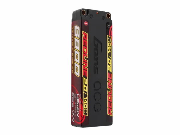 Gens Ace LiPo - HV Car Hard Case 2S1P 7.4V 6800mAh 140C RL2 with 5mm