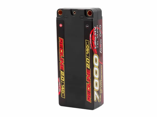 Gens Ace LiPo - HV Car Hard Case 2S1P 7.4V 7000mAh 140C RL2 with 5mm — image 4 of 5