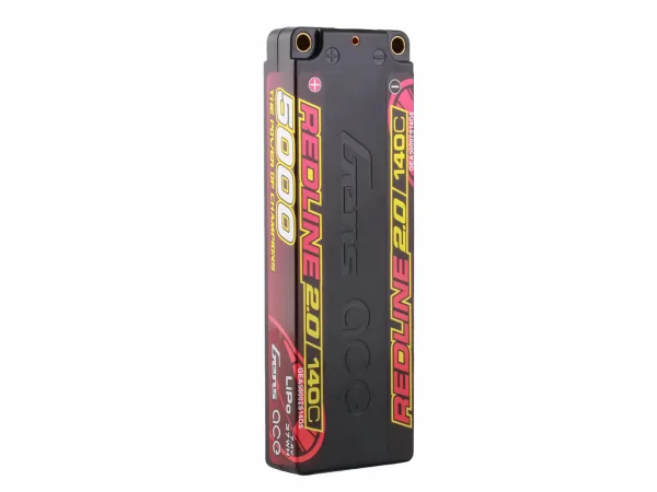 Gens Ace Hard Case LiPo - 2S HV 7.6V 5000mAh 140C RL2 Short 5mm