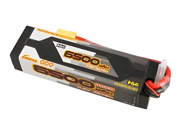 Gens Ace Advanced Hard Case Smart LiPo - 3S HV 11.4V 6500mAh 60C - EC5 — image 1 of 2