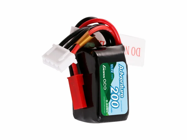 Gens Ace Mini Car LiPo - 3S 11.1V 200mAh 30C with JST