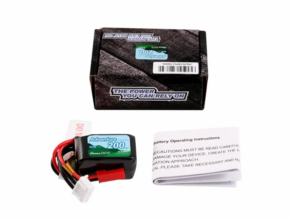 Gens Ace Mini Car LiPo - 3S 11.1V 200mAh 30C with JST