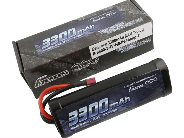 Gens Ace NiMH 8.4V Hump - 3300mAh - Deans Connector
