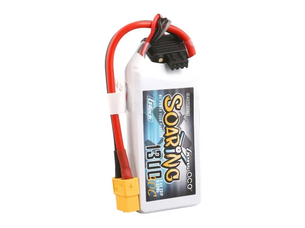 Gens Ace G-Tech Soaring LiPo - 2S 7.4V 1300mAh 30C with XT60