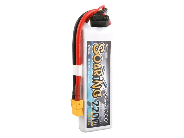 Gens Ace G-Tech Soaring LiPo - 2S 7.4V 2200mAh 30C with XT60