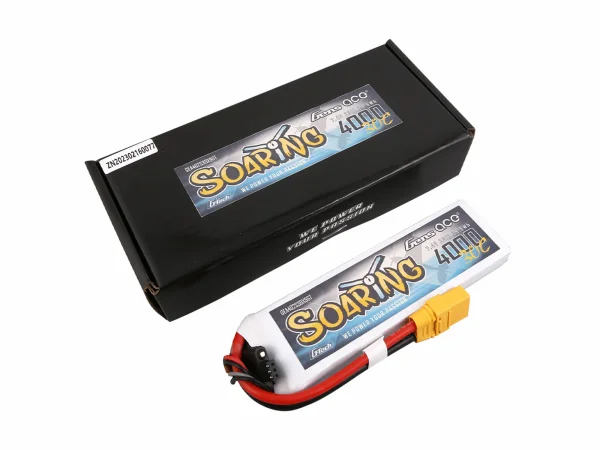 Gens Ace G-Tech LiPo - 2S 7.4V 4000mAh 30C with XT90