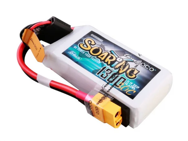Gens Ace G-Tech LiPo - 3S 11.1V 1300mAh 30C Soaring with XT60 — image 1 of 5