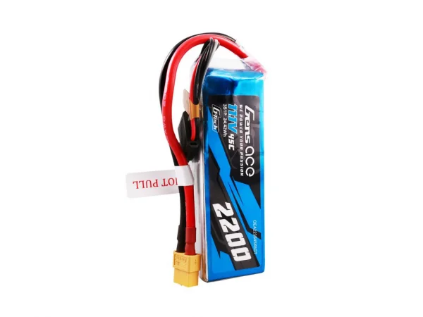 Gens Ace G-Tech LiPo - 3S 11.1V 2200mAh 45C with XT60