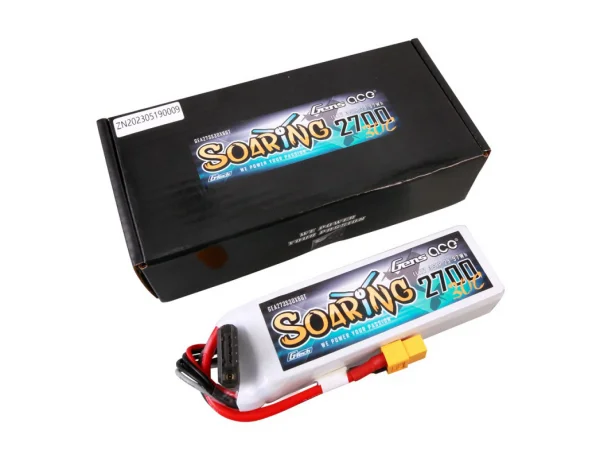 Gens Ace G-Tech LiPo - 3S 11.1V 2700mAh 30C Soaring with XT60