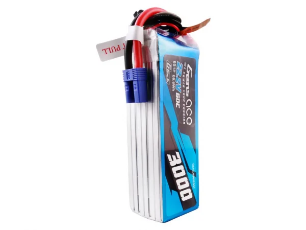 Gens Ace G-Tech LiPo - 6S 22.2V 3000mAh 60C with EC5