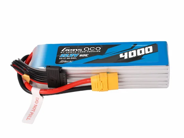 Gens Ace G-Tech LiPo - 6S 22.2V 4000mAh 60C with XT90 — image 3 of 5