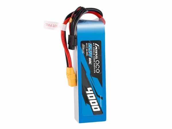 Gens Ace G-Tech LiPo - 6S 22.2V 4000mAh 60C with XT90 — image 4 of 5