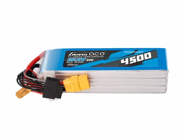 Gens Ace G-Tech LiPo - 6S 22.2V 4500mAh 60C with XT90