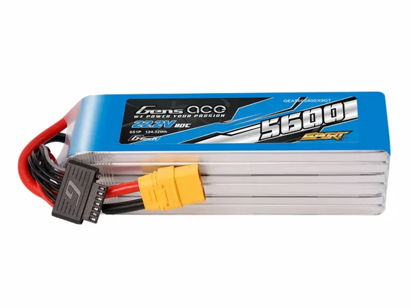 Gens Ace G-Tech Sport HV LiPo - 6S 22.2V 5600mAh 80C with XT90 — image 2 of 5