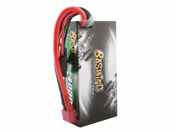 Gens Ace LiPo - G-Tech Car Hard Case 2S2P 7.4V 4000mAh 60C with Deans