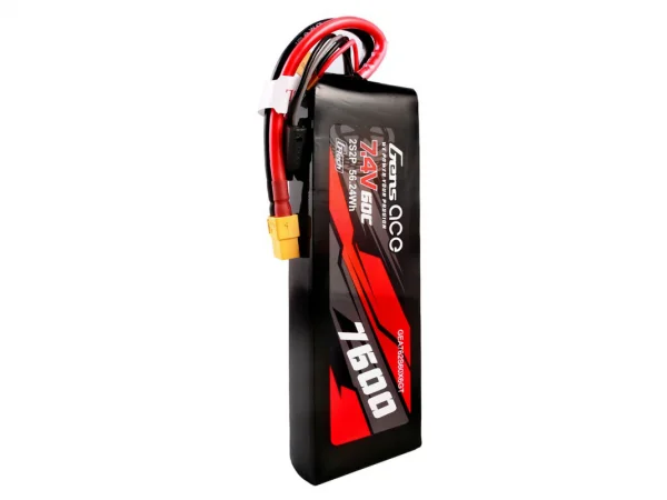 Gens Ace G Tech LiPo - 2S 7.4V 7600mah 60C - XT60
