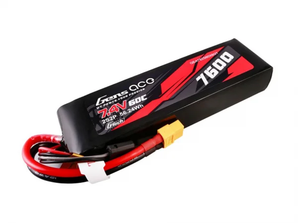 Gens Ace G Tech LiPo - 2S 7.4V 7600mah 60C - XT60