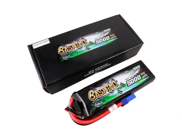 Gens Ace G-Tech Bashing LiPo - 3S 11.1V 5000mAh 60C - EC5