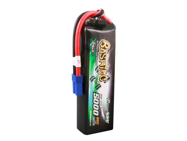 Gens Ace G-Tech Bashing LiPo - 3S 11.1V 5000mAh 60C - EC5
