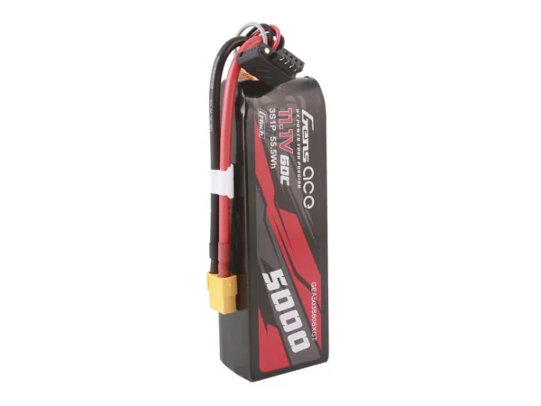 Gens Ace LiPo - G-Tech Car 3S 11.1V 5000mAh 60C with XT60