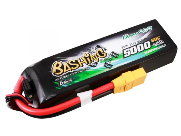 Gens Ace G-Tech Bashing LiPo - 3S 11.1V 5000mAh 60C - XT90