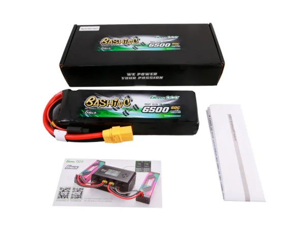 Gens Ace G-Tech Bashing LiPo - 3S 11.1V 6500mAh 60C - XT90