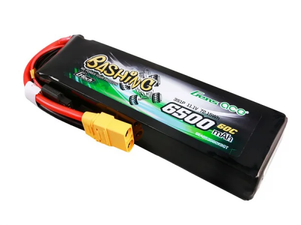 Gens Ace G-Tech Bashing LiPo - 3S 11.1V 6500mAh 60C - XT90
