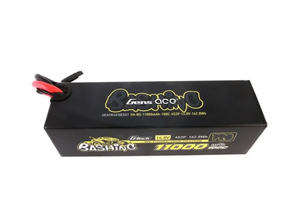 Gens Ace G-Tech Bashing LiPo - 4S 14.8V 11000mah 100C - EC5