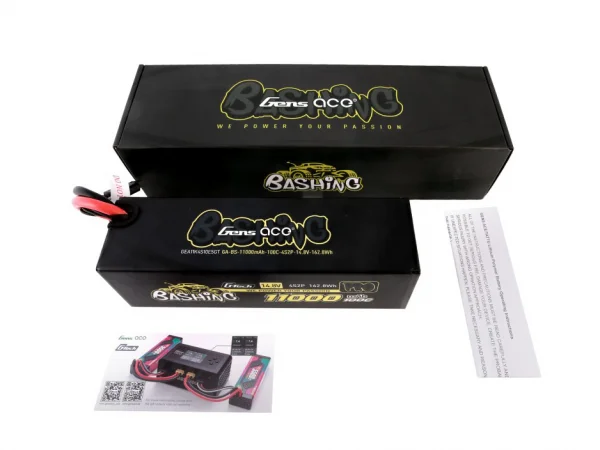 Gens Ace G-Tech Bashing LiPo - 4S 14.8V 11000mah 100C - EC5