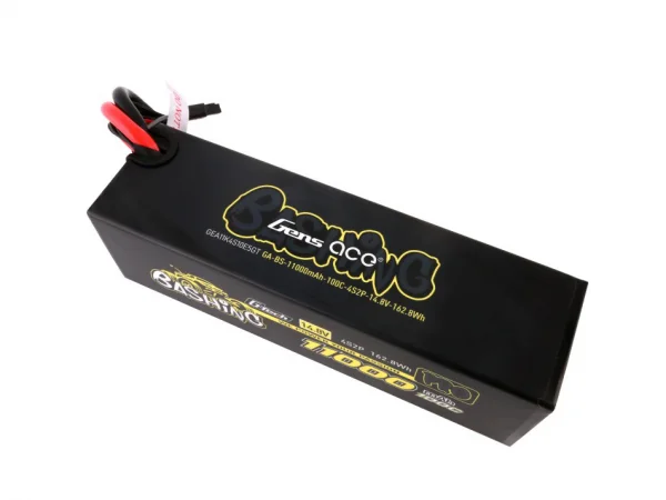 Gens Ace G-Tech Bashing LiPo - 4S 14.8V 11000mah 100C - EC5