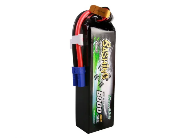 Gens Ace G-Tech Bashing LiPo - 4S 14.8V 5000mAh 60C - EC5