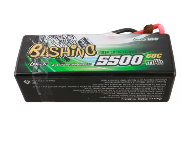 Gens Ace Hard Case G-Tech LiPo - 4S 14.8V 5500mAh 60C - XT90