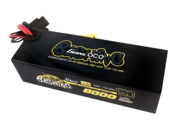 Gens Ace G-Tech Bashing LiPo - 4S 14.8V 8000mAh 100C - EC5