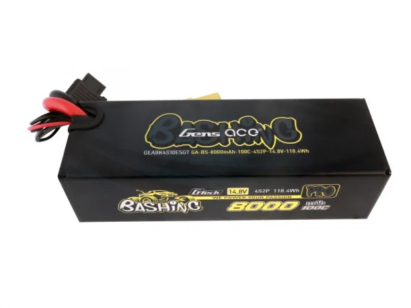 Gens Ace G-Tech Bashing LiPo - 4S 14.8V 8000mAh 100C - EC5