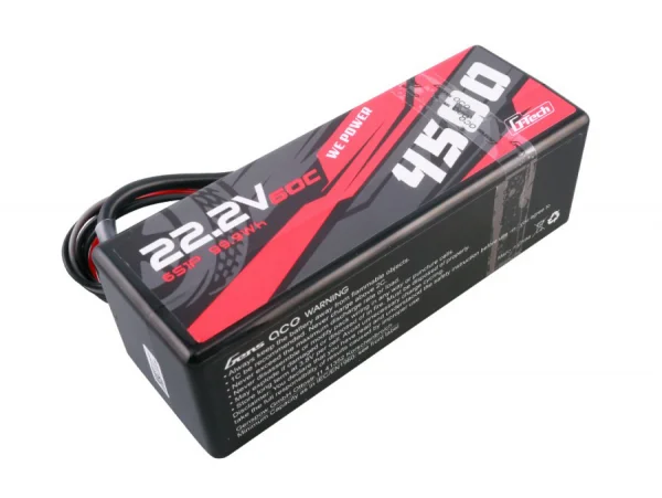 Gens Ace G-Tech Hard Case LiPo - 6S 22.2V 4500mAh 60C - XT90