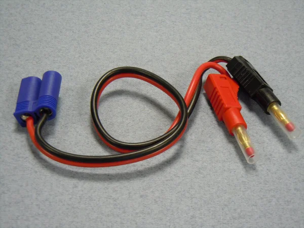 EC5 Super Duty Charge Lead With 4mm Plugs
