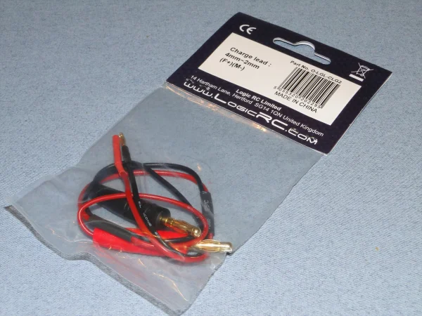 Charge lead : 4mm~2mm (F+)(M-) — image 3 of 3
