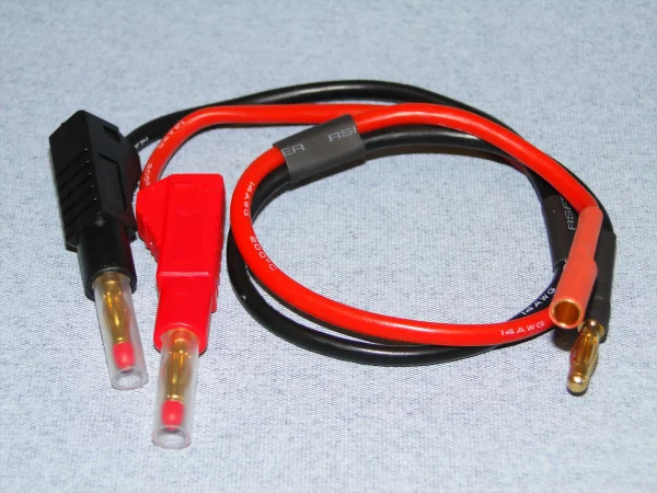 Charge lead : 4mm~4mm (F+)(M-) &mdash; image 2 of 3