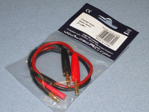 Charge lead : 4mm~4mm (F+)(M-) &mdash; image 3 of 3