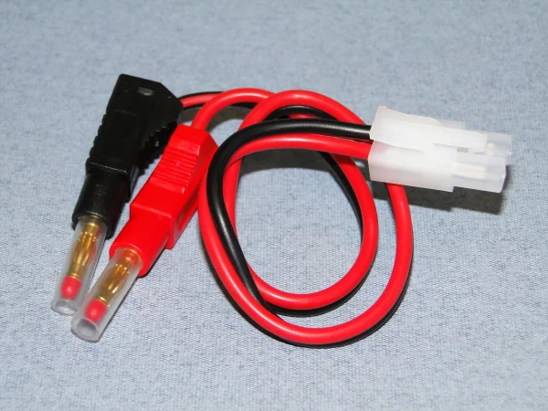 Heavy Duty Tamiya Charge Lead (4mm Plugs)