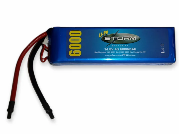 Storm Li-Po 4S 14.8V 25C 6000Mah