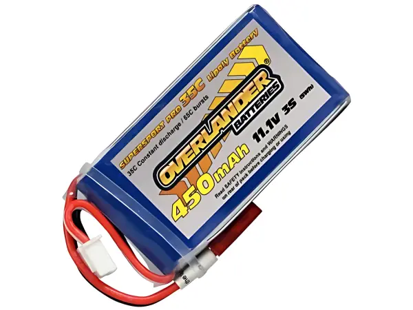 Overlander Supersport LiPo - 450mAh - 3S 11.1V - 35C (Fits Blade 180 CFX)