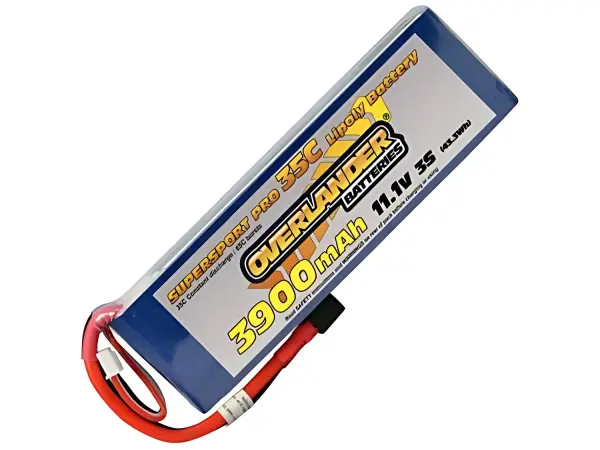 3900mAh 3S 11.1V 35C LiPo Battery - Overlander Supersport