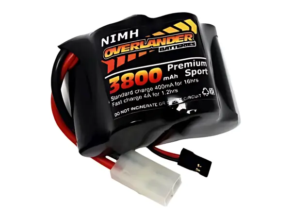 Overlander Nimh Battery Pack SubC 3800mAh 6V Hump Premium Sport