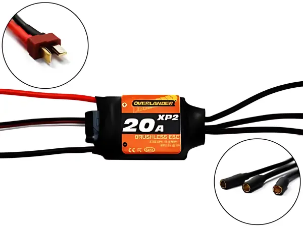 Overlander XP2 20A Brushless ESC - RTF Speed Controller