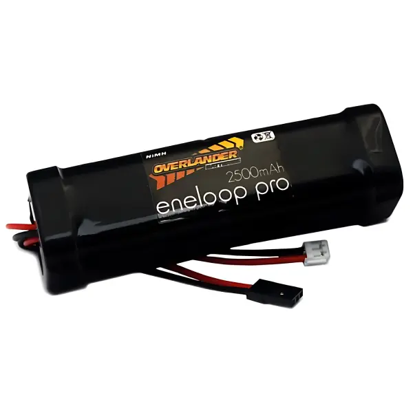 Overlander Eneloop Pro 2500mAh AA 9.6V Square Transmitter Battery Pack