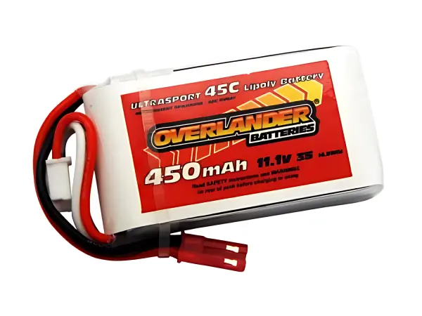 Overlander Ultrasport LiPo - 450mAh - 3S 11.1V - 45C (Fits Blade 180 CFX)