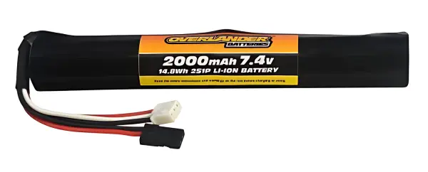 Overlander 2000mAh 7.4V 2S Config 3 Li-Ion Battery